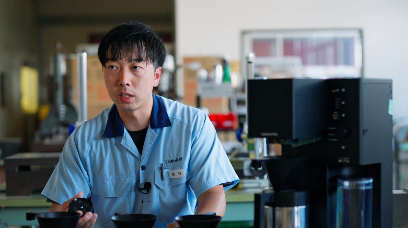 コーヒーメーカー開発責任者　高野 優斗