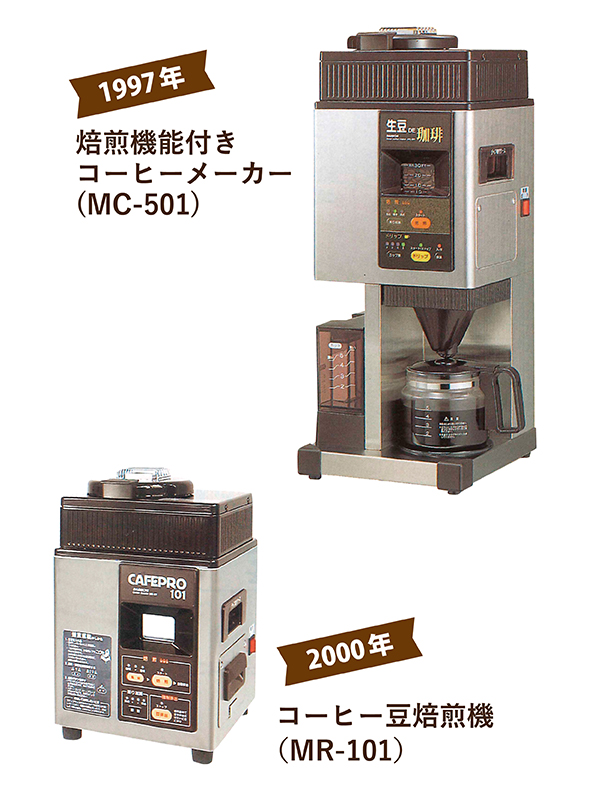 カフェプロについて | コーヒー機器 | 製品情報 | ダイニチ工業株式