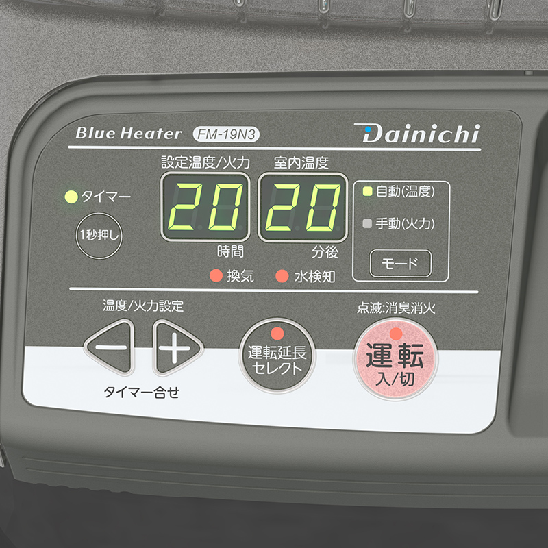 操作パネル:FM-19N3